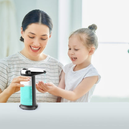 1Pc Automatic Soap Dispenser 400ML 16.9OZ Anti-slip Sensor Refillable Hand Gel Desktop Dispenser 2 Drop Volume Adjustment